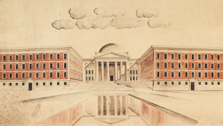 Illustration of a building.
