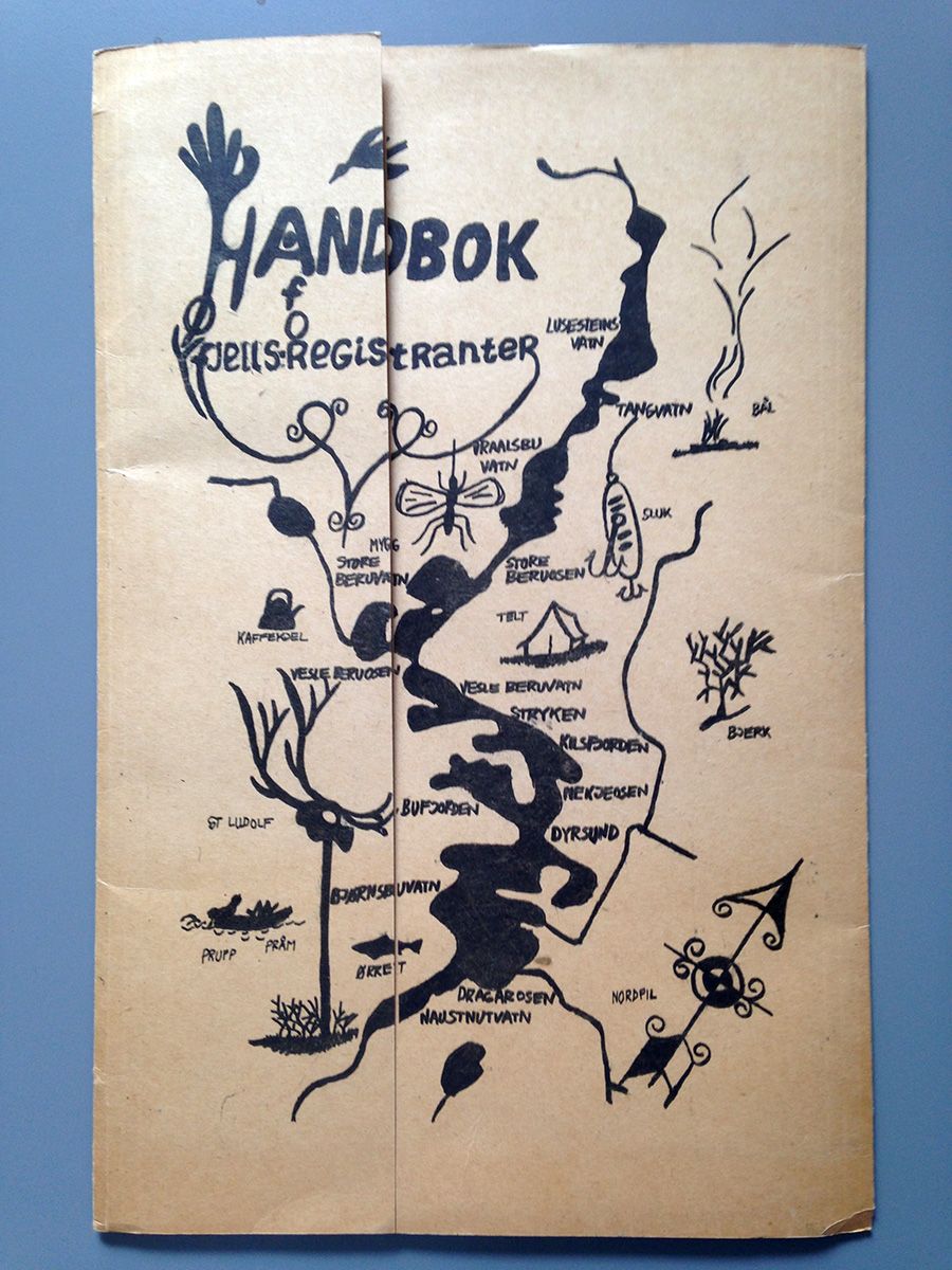 Omslaget til Håndbok for Høyfjellsregistranter. Foto: Kulturhistorisk museum, UiO / Anne Britt Halvorsen