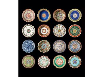 Image may contain: Blue, Dishware, Porcelain, Pottery, Creative arts.
