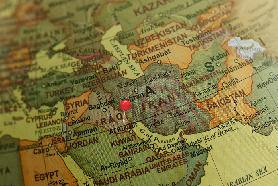 map, Iraq
