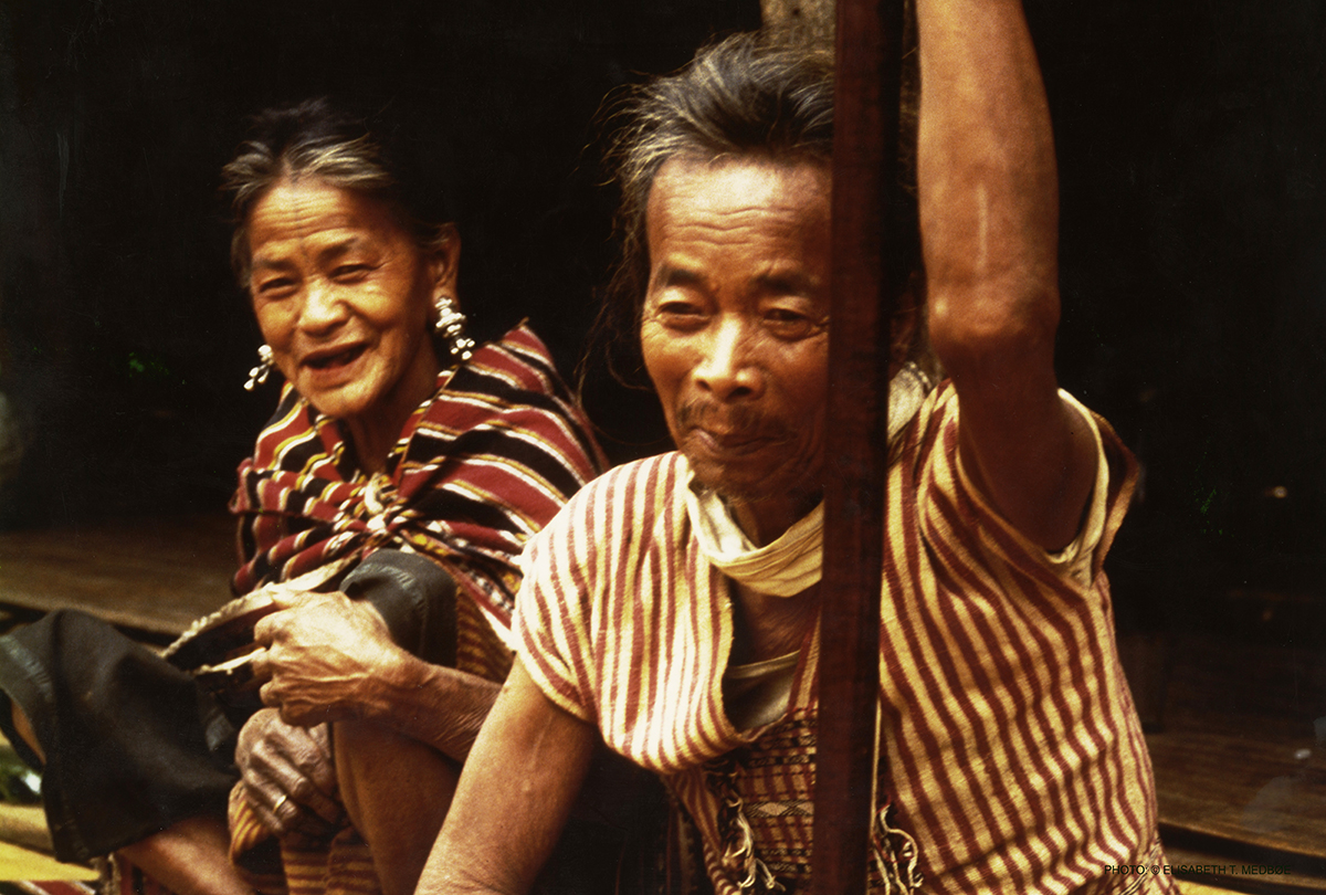 Kangbura, village headman; Hemari Ingti and his wife Kaku Hansepi