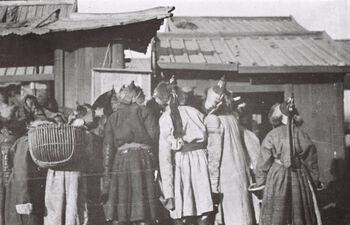 On December 1 1911, the Mongolian declaration of independence was hung in several places around Urga. The onlookers could read: 'Because our Mongolia originally had been an independent nation, we have now decided, after consultations, to establish a newly independent nation, based on our old tradition, without the interference of others in our own rights. Our Mongolia should not be ruled by the Manchu–Chinese officials'.The proclamation firmly encouraged a peaceful transition of power, stating that 'we do not intend that ordinary honest merchants should suffer'.