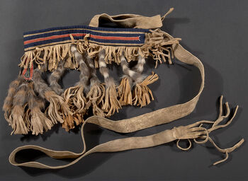(UEMf09952_415) Based in Hailar, Inner Mongolia, Oscar Mamen and his second wife Ethel Lindgren went on three trips northwards along the Argun River to study the Reindeer Ewenkis in 1929, 1931, and 1932. Returning to Norway in 1933, they sold and donated 75 artefacts to the Museum of Cultural History in Oslo. From this period in Mamen's life, the Museum of Archaeology and Anthropology in Cambridge cares for 18 000 photographs. The movies and objects are located in Oslo. In 1937, Mamen collected another 287 objects in Inner Mongolia, which were submitted to the Museum of Cultural History in 1938 and 1939. See the complete Mamen object collection here .