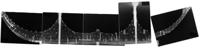 X-ray of a viking sledge