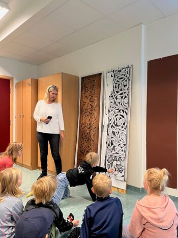 Fortellingsstund rundt "portalene"&amp;#160;