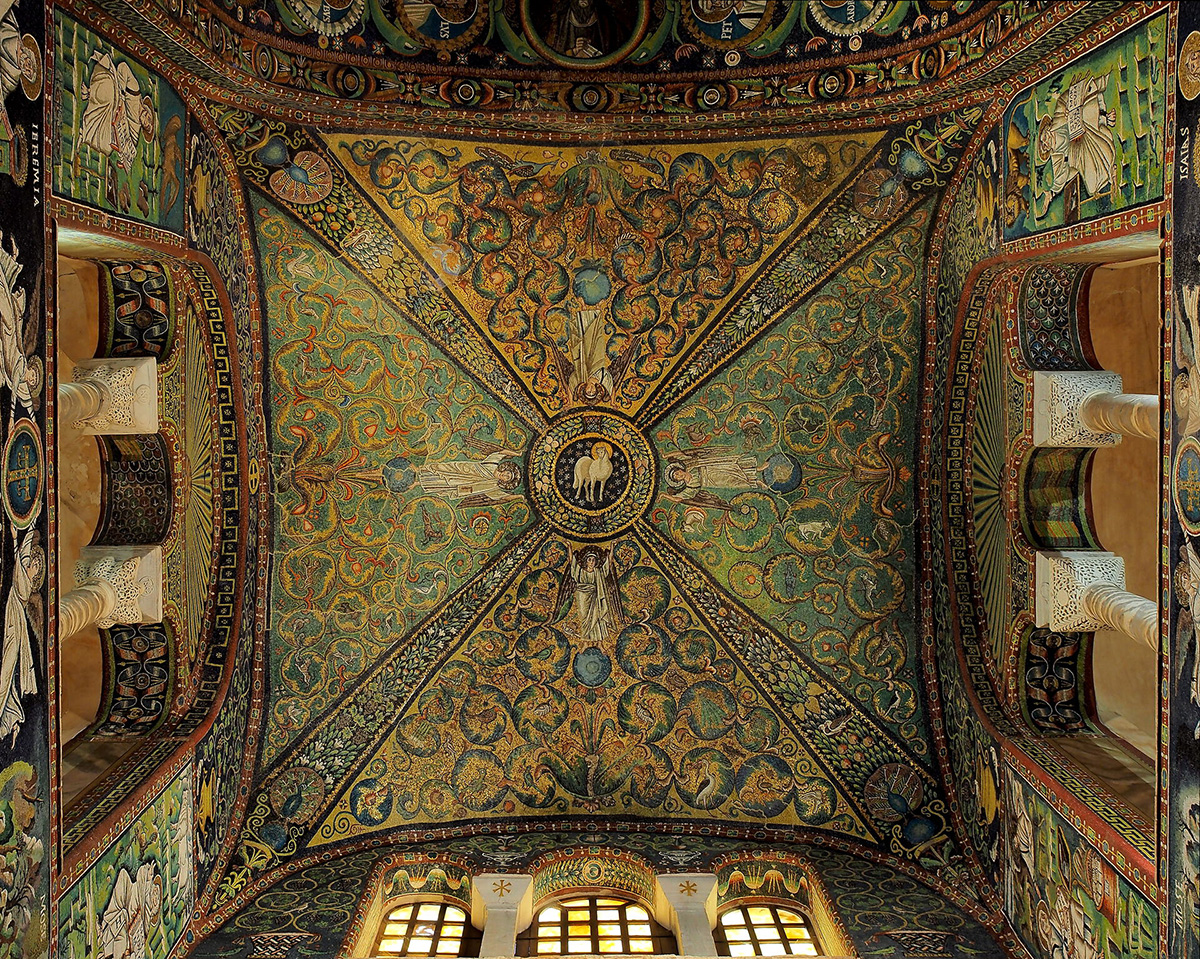 Mosaikk i San Vitale-kirken