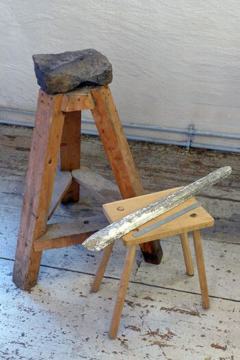 Wood ,Easel ,Wood stain ,Chair ,Paint.