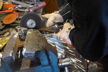 Saw ,Motor vehicle ,Steelworker ,Grinding ,Metalworking.