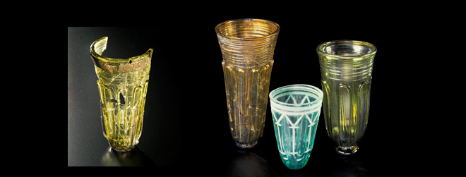 Bildet kan inneholde: glass, vase, drikkeglas, highball glass, tumbler.